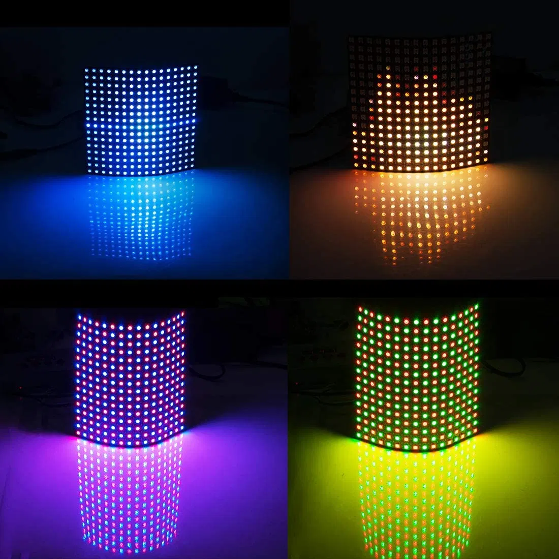Wholesale Digital Addressable DC5V IP20 Ws2812 RGB LED Pixel Matrix Panel Stage Strip Light