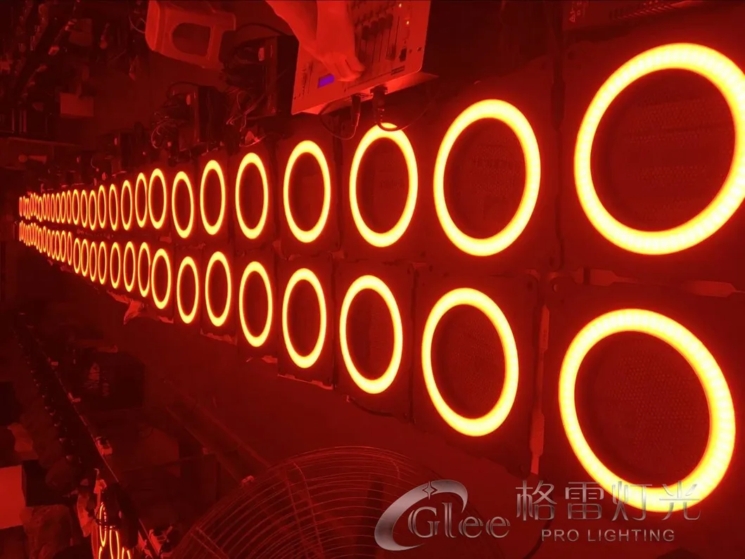 Halo RGB LED Pixel Stage Lighting 2