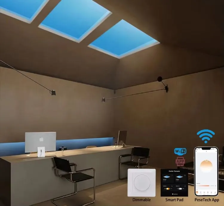 Indoor Blue Sky Effect