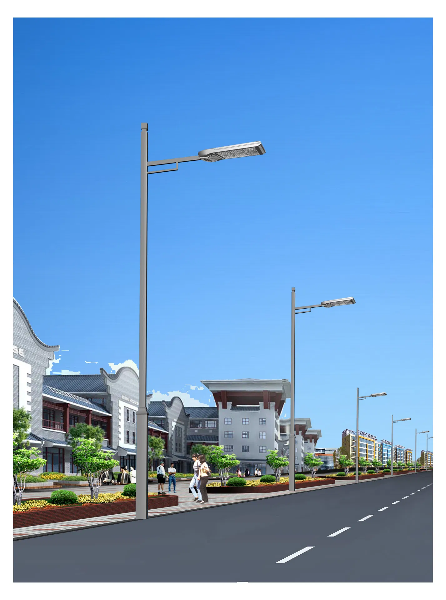 Commercial Grade LED Street Lighting Fixture