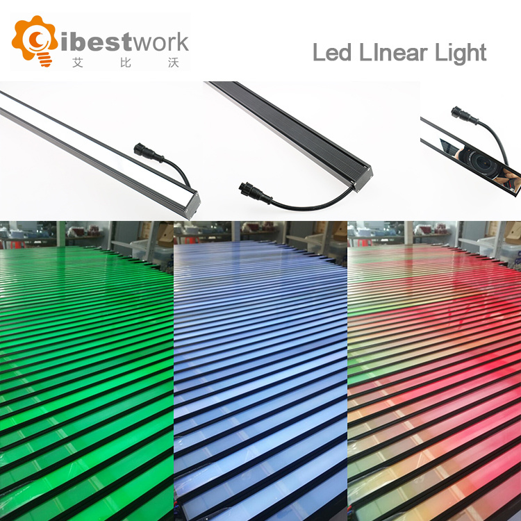 DMX512 15W RGB Pixel Control LED Linear Strip Light for Stage Lighting