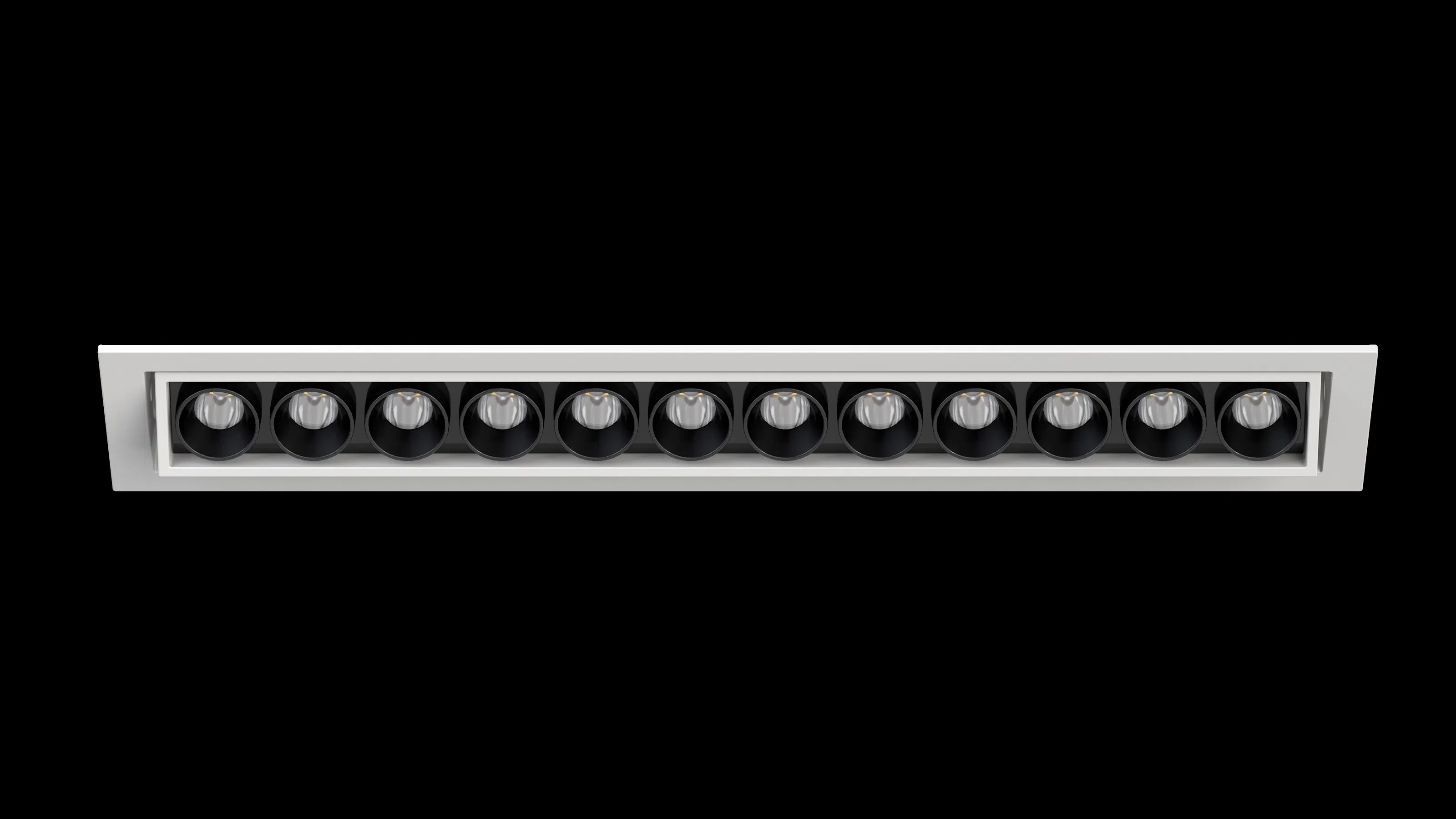 Premium Commercial Grade LED Recessed Linear Light Fixture for Modern Spaces