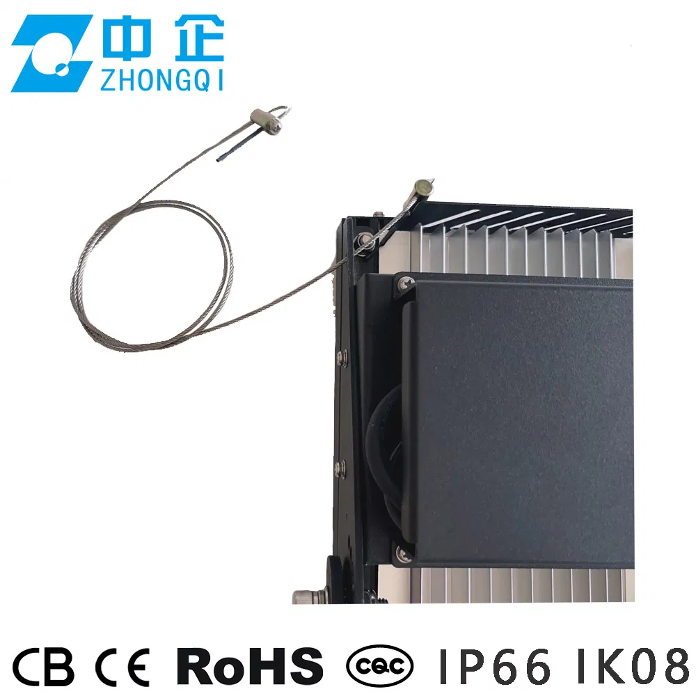 LED Flood Light IP66 120lm/W 4000K Ik10 Zhaga High Lumen Anti-Glare Quality Waterproof Dali Dimmable Sensor 5 Years Warranty OEM ODM 30W 40W 50W 60W CE