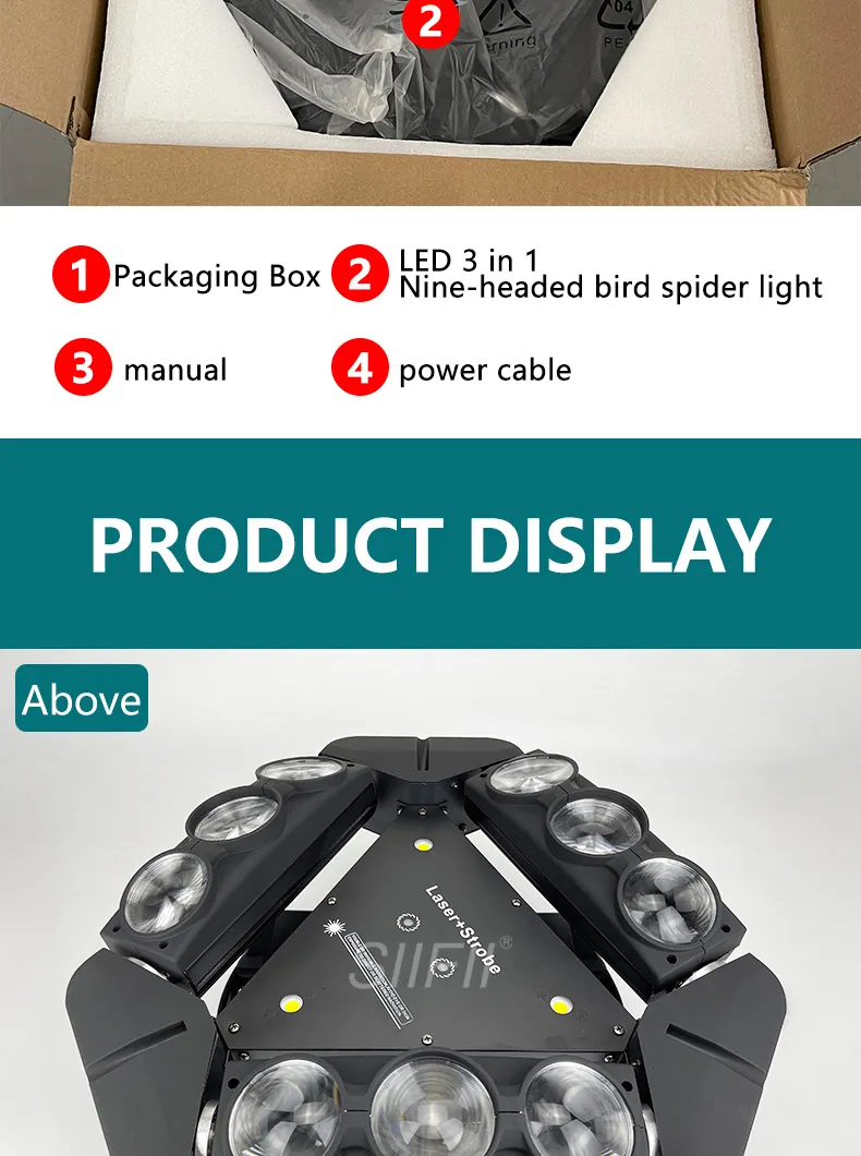 Spider Beam Light 10