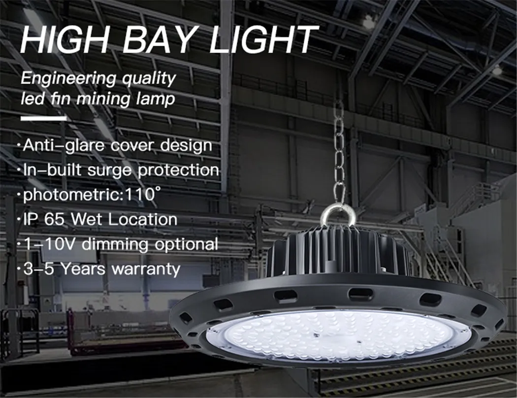 LED Dimmable High Bay Lighting