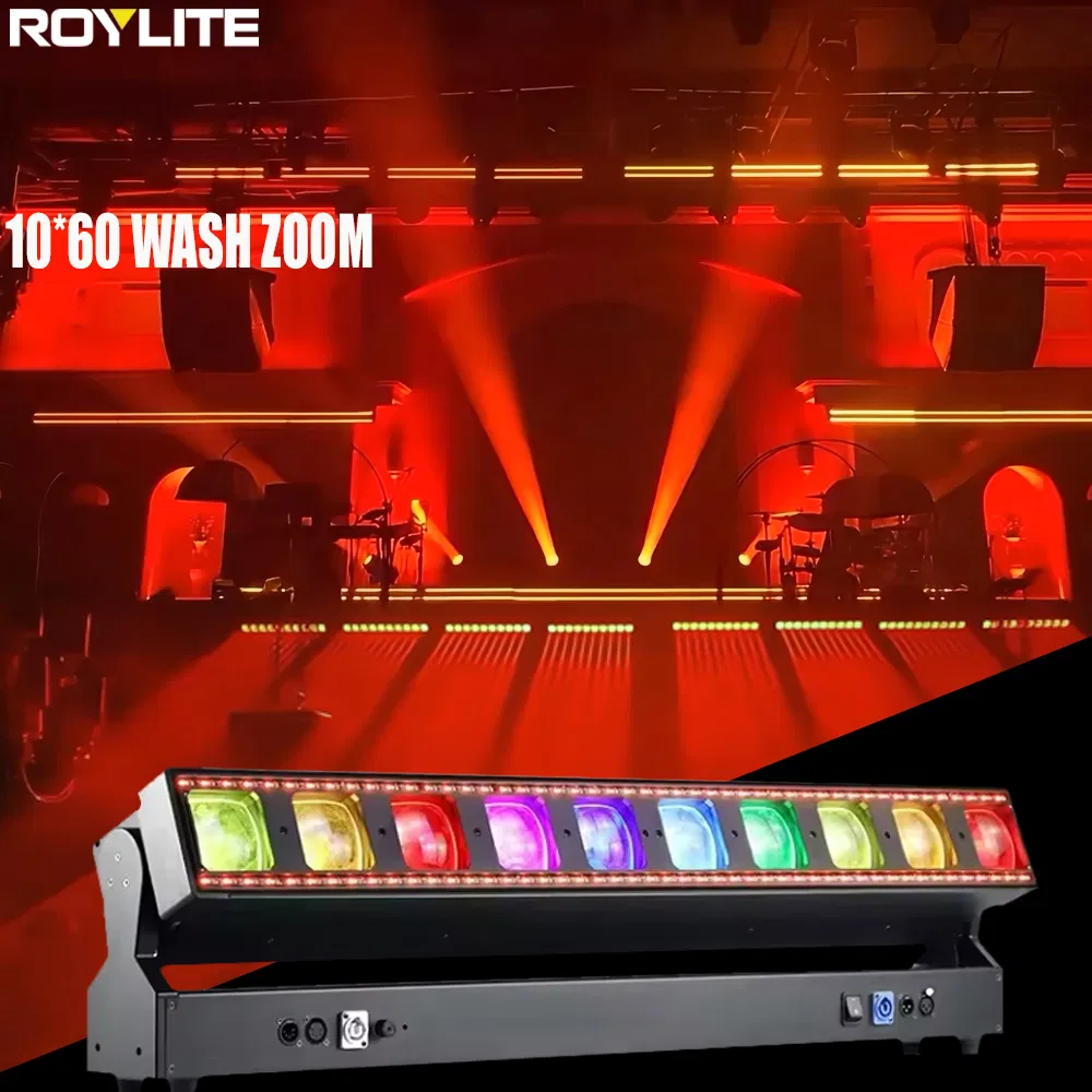 1060 Rattlesnake Strip Light LED 4-in-1 Beam Wash Moving Light Bar for Stage Show
