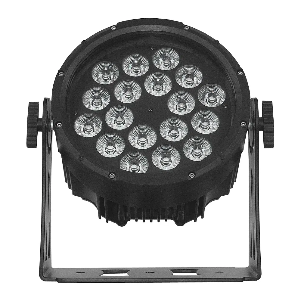 18X10W Single Clamp Wall Wash Waterproof LED Stage PAR Can Light