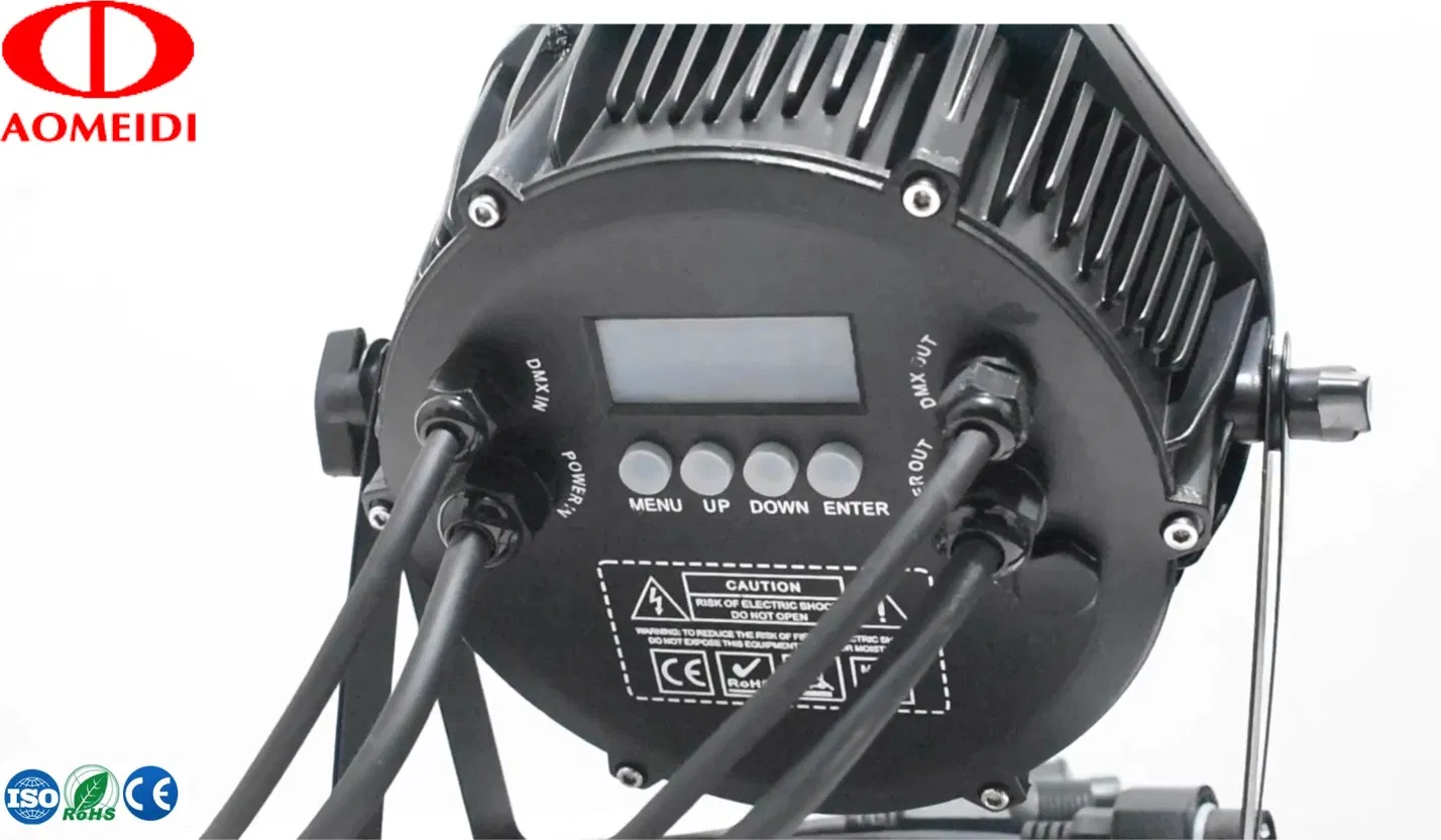 IP66 Outdoor Rgbwauv 6in1 7*12W LED PAR Can Wash Lighting Stage Party Light