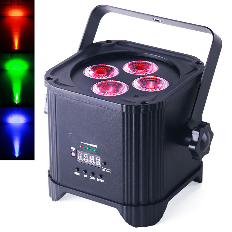 RGBWA+UV6in1 Wireless Battery PAR Liqht Stage Liqhting Battery Power LED PAR Light