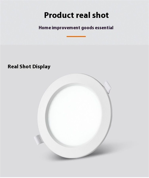 Aluminum Frame Recessed LED Indoor Ceiling Panel Light Downlight