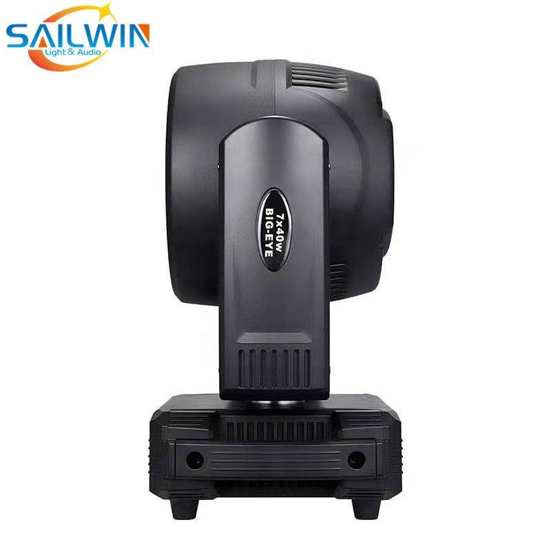7X40W 4in1 RGBW Zoom Wash Beam LED Moving Head Bee Eyes Stage Lights