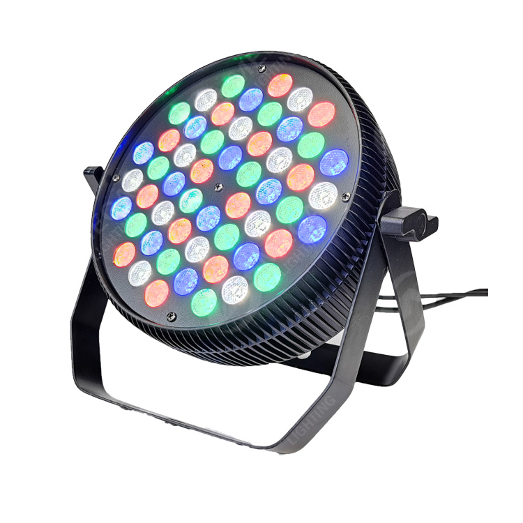 New LED PAR Slim PAR Can Light Stage Light 54PCS 3watts RGBW Flat PAR Can
