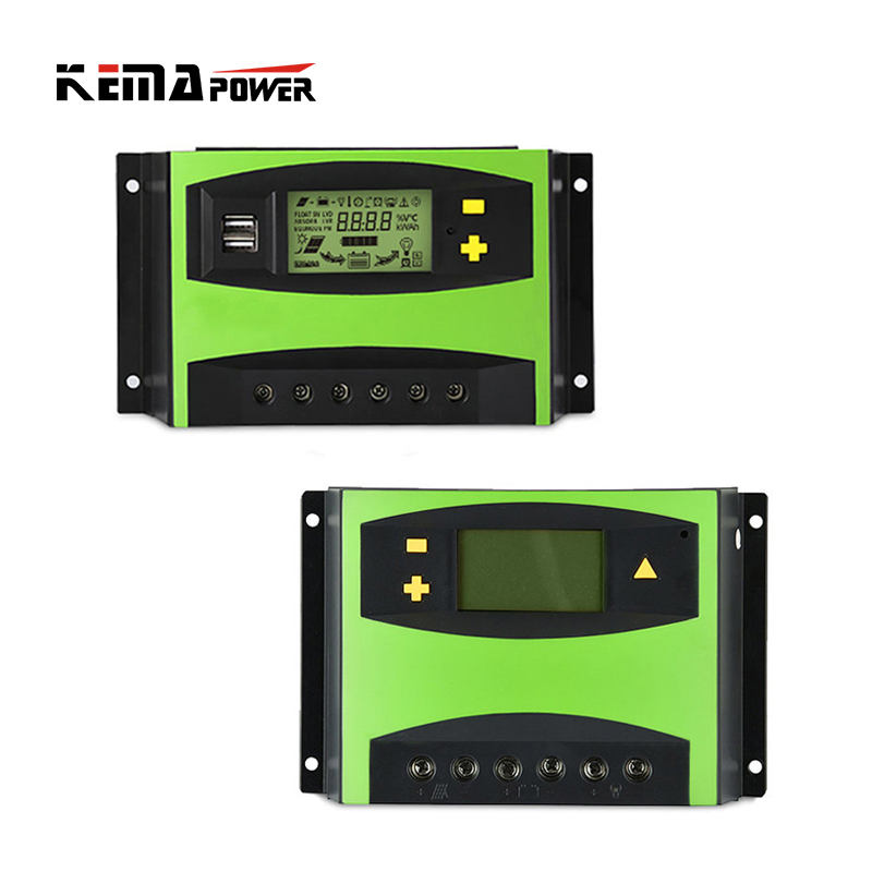 30A 40A 50A 60A Intelligent Reverse Polarity Protection PWM Solar Controller Solar Three Stage Charging System Solar Controller