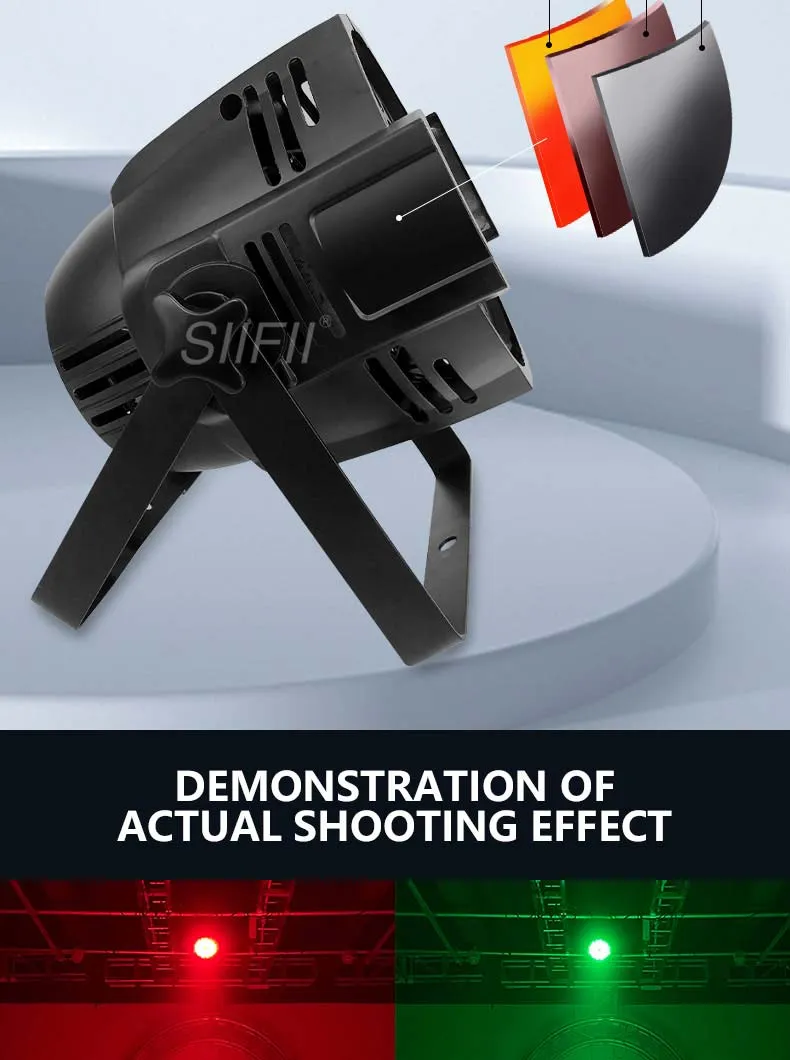 Stage Equipment DMX LED RGB 4 in 1 18*10W/18W PAR Lighting