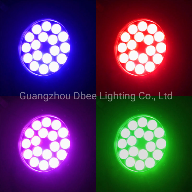 Aluminium Body DMX LED Waterproof Slim Flat PAR Can Lights 18PCS 6 in 1 Party Wedding Club Outdoor DJ PAR Light RGBW 4in1 5in1 6in1 LED PAR Can Stage Lighting