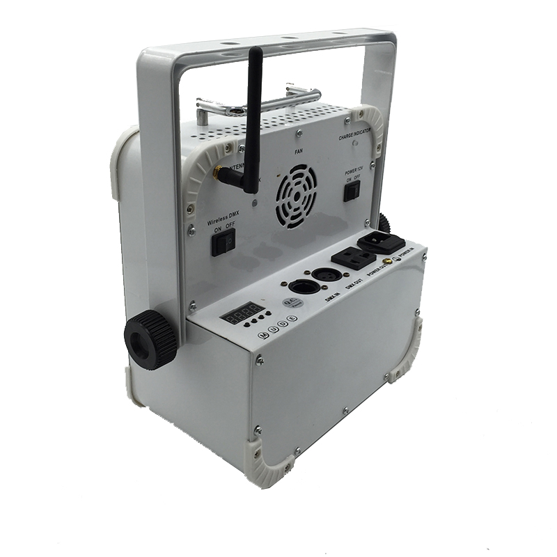 High Quality 12X18W Rgbwauv 6in1 Battery DMX512 Wi-Fi Remote Powered LED Stage PAR Light for DJ Disco Club Church Party Theater Show Event