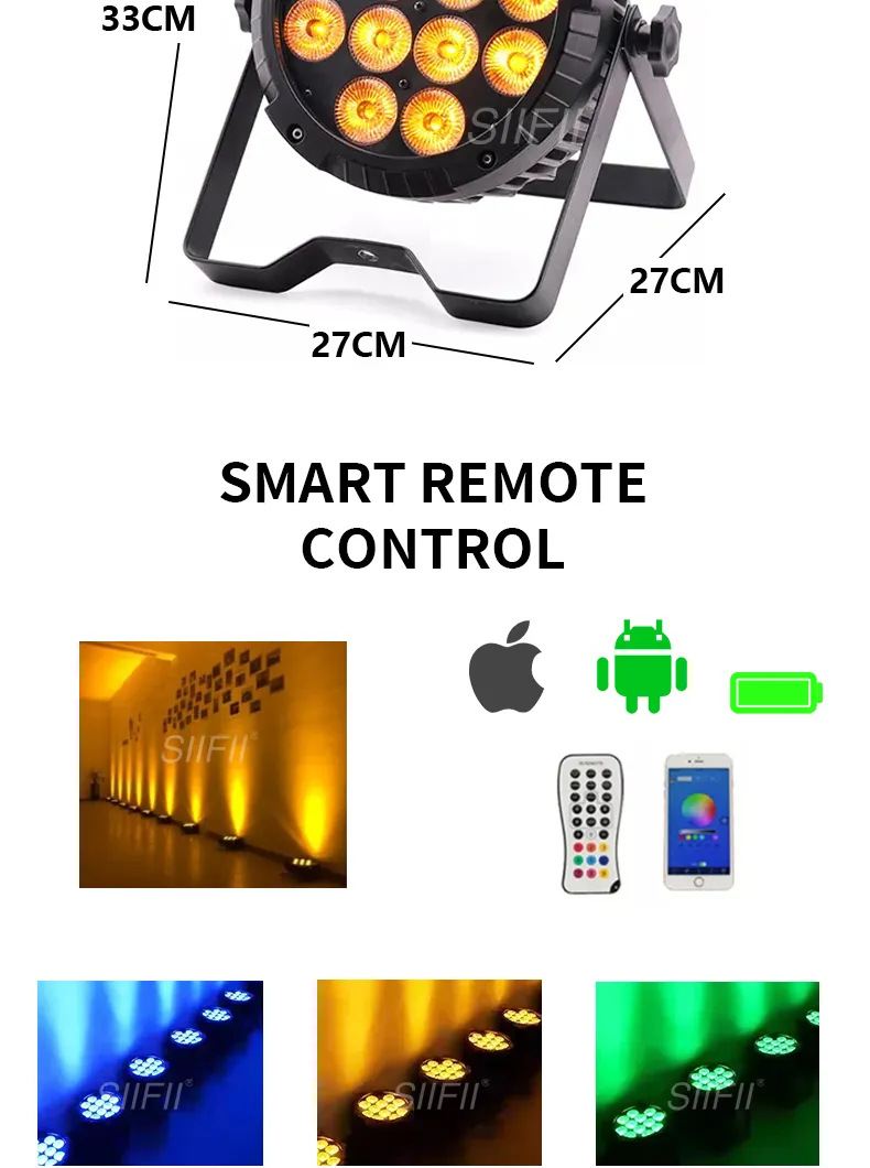 Battery LED PAR Light 5