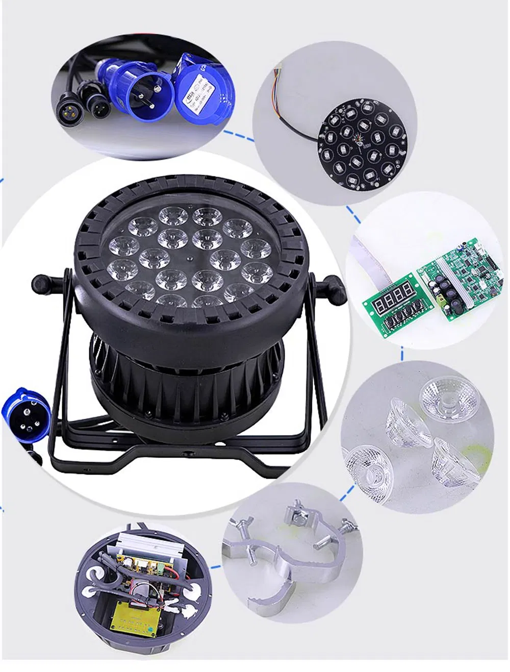 Outdoor Stage Light Waterproof LED PAR Lighting