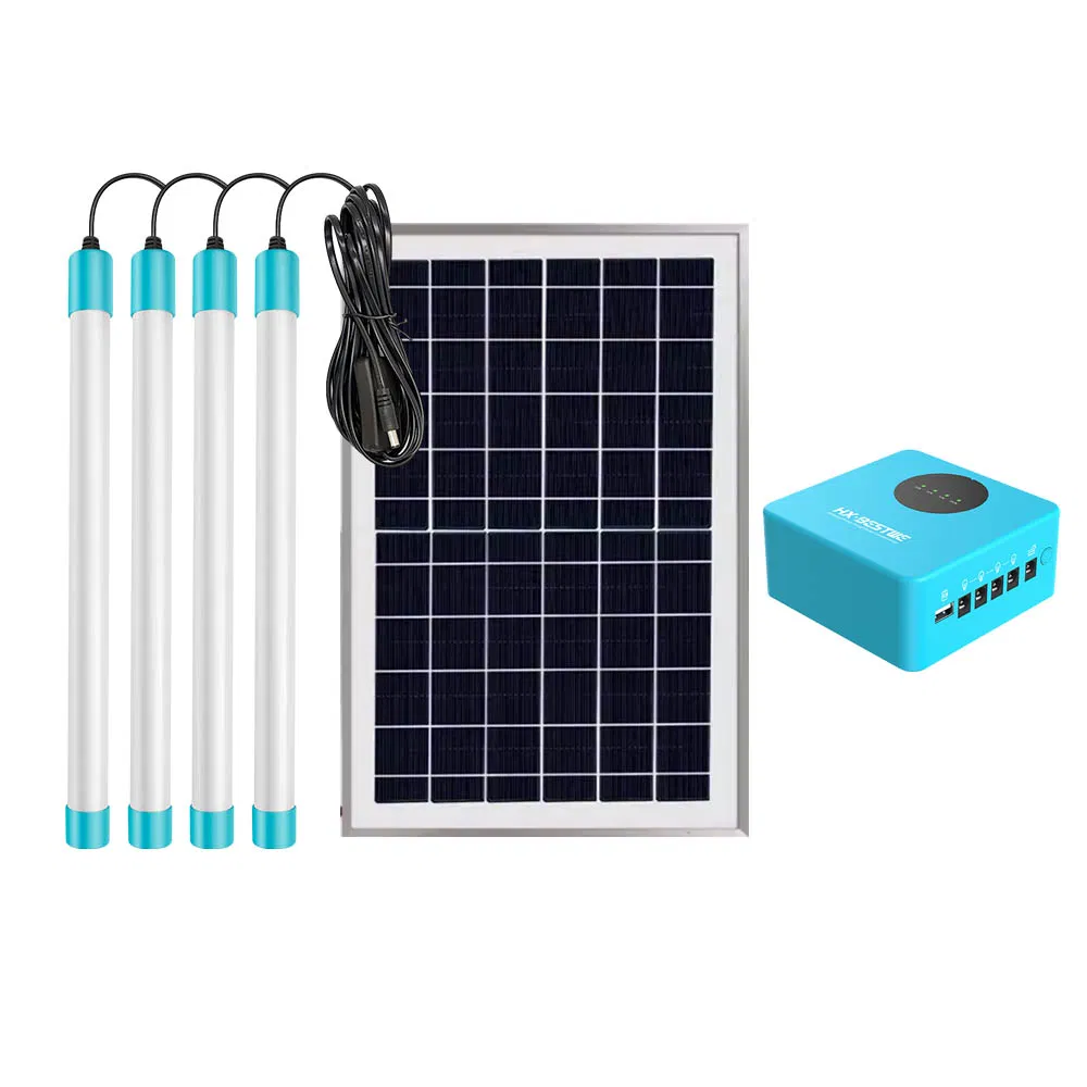 Solar Power System with Lithium Battery for Smart Homes Farm Outdoor Lighting Industrial Electricity Energy Bank Solar Power System