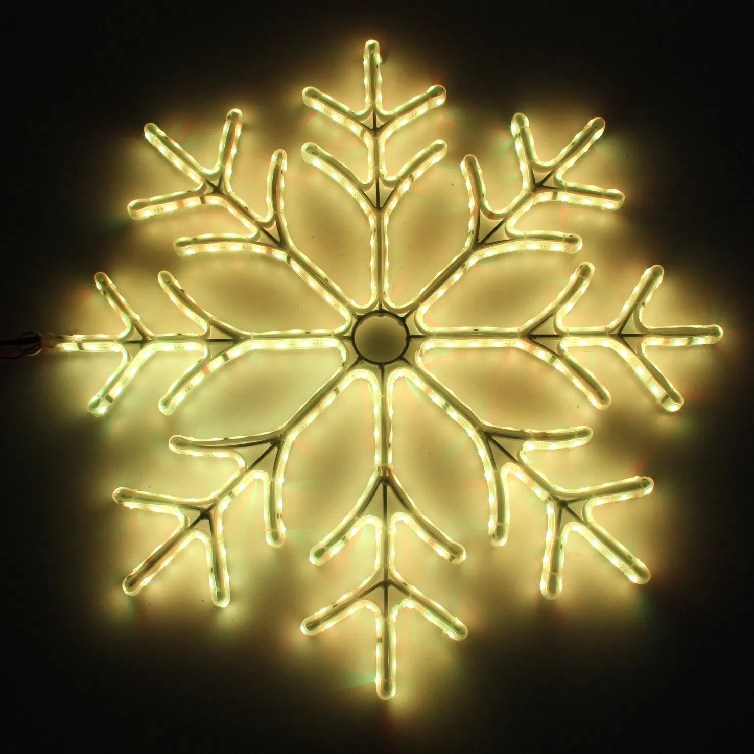 LCL Christmas Customized Outdoor Hanging Decorative Stage DMX RGB Snowflake Strip Light LED