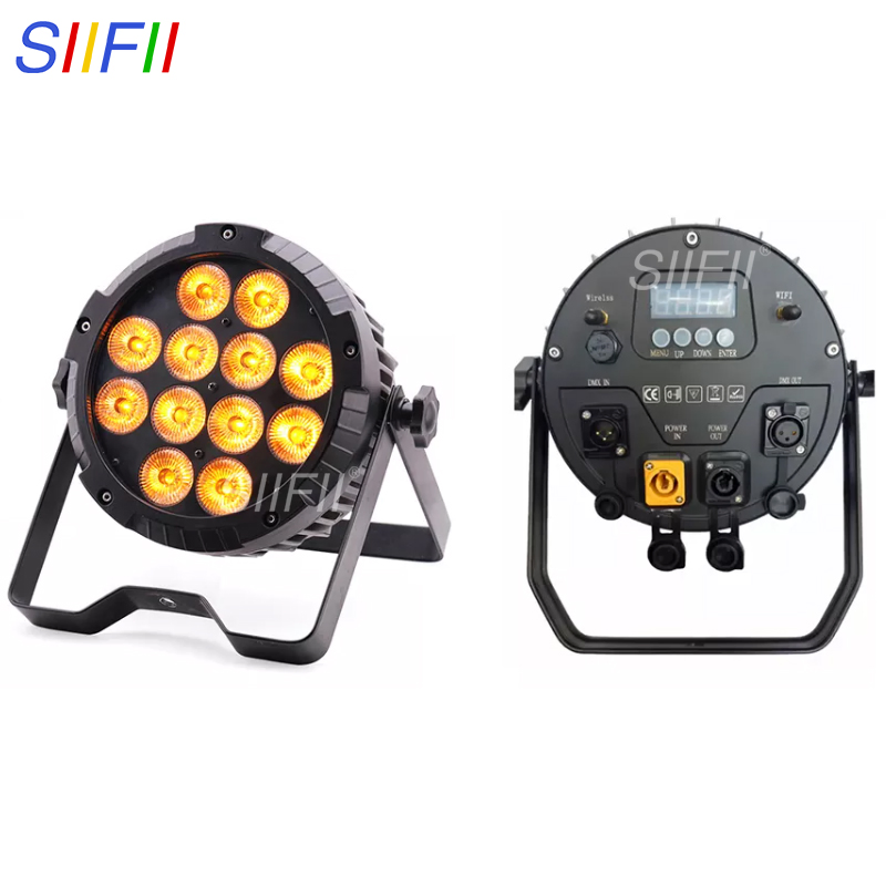 12X18W 6in1 Waterproof Battery LED PAR Light Outdoor LED PAR Bar Stage Lighting