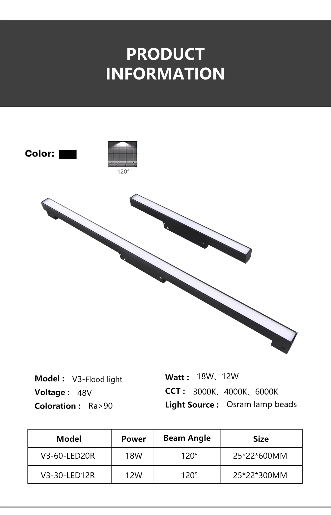 Magnetic Track Light View 3