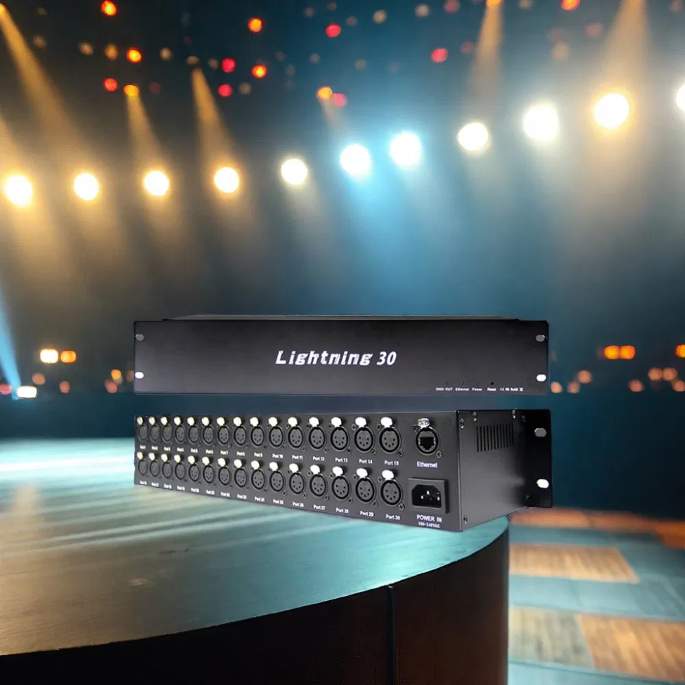 Full Light Service 5 Years Warranty LED Music Controller Intelligent Lighting Controller DMX 512 16 Ports DMX Artnet Controller