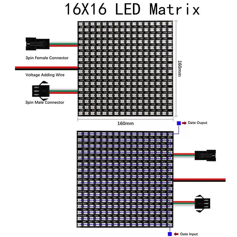 RGB LED Pixel Matrix 1