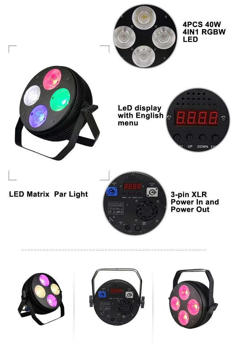 LED Matrix PAR 4 Image 1