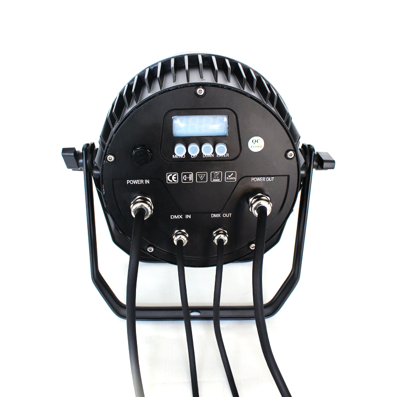 6in1 IP65 150W Stage Effect Lighting DMX Disco Light LED PAR for DJ Party Bar KTV Nightclubs