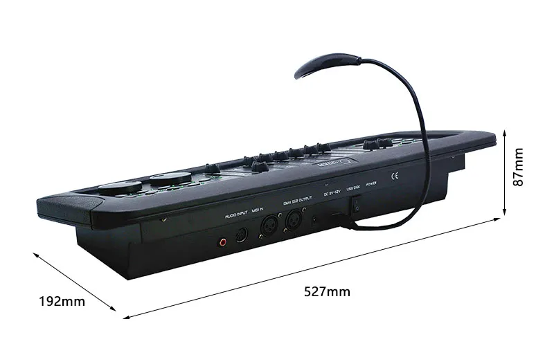 Stage Lighting Console View 5
