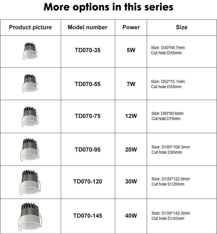 Indoor Lighting LED Downlight