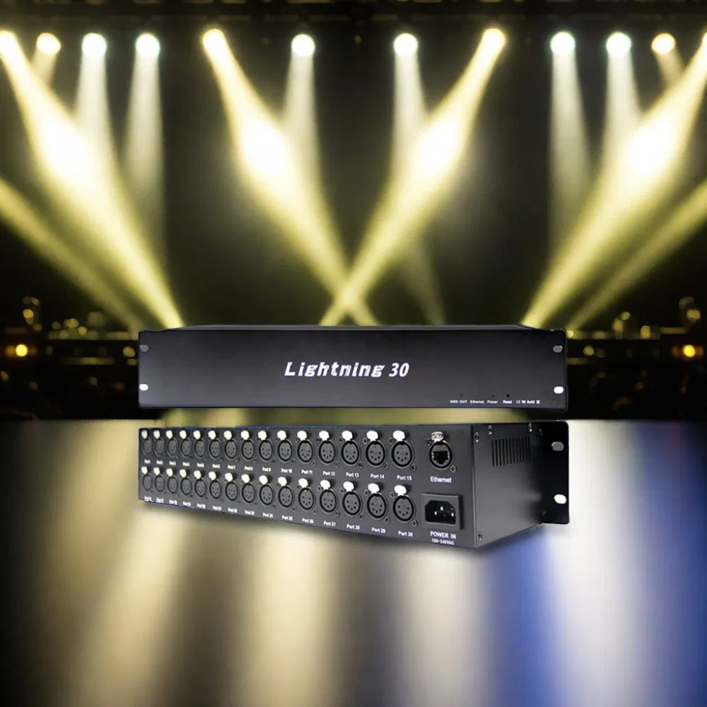 Full Light Service 5 Years Warranty LED Music Controller Intelligent Lighting Controller DMX 512 16 Ports DMX Artnet Controller