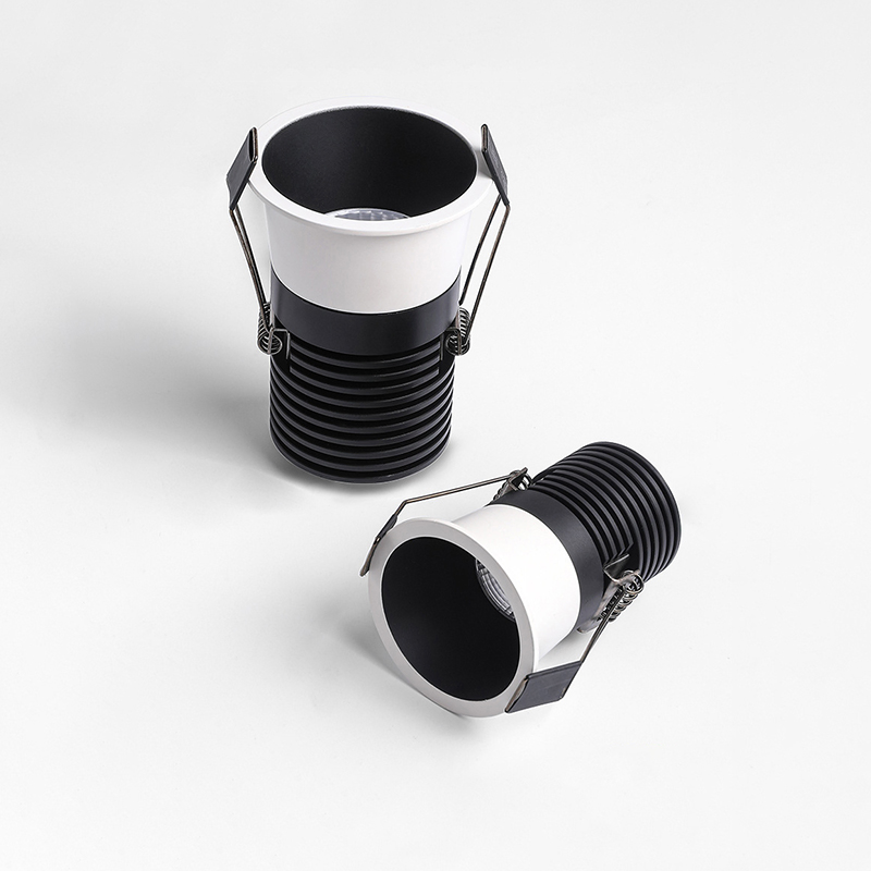 7W Mini Decorative Recessed Ceiling Spot Light Indoor COB Anti-Glare LED Downlight