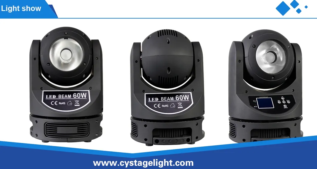 Magic DOT Mini 60W RGBW 4in1 LED Beam Moving Head Light