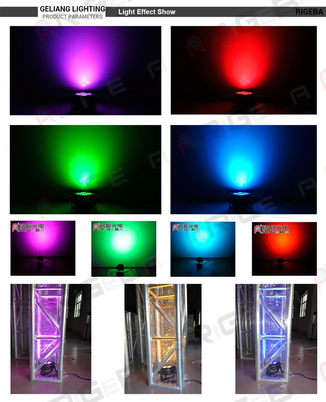 LED Stage PAR 36 Side View