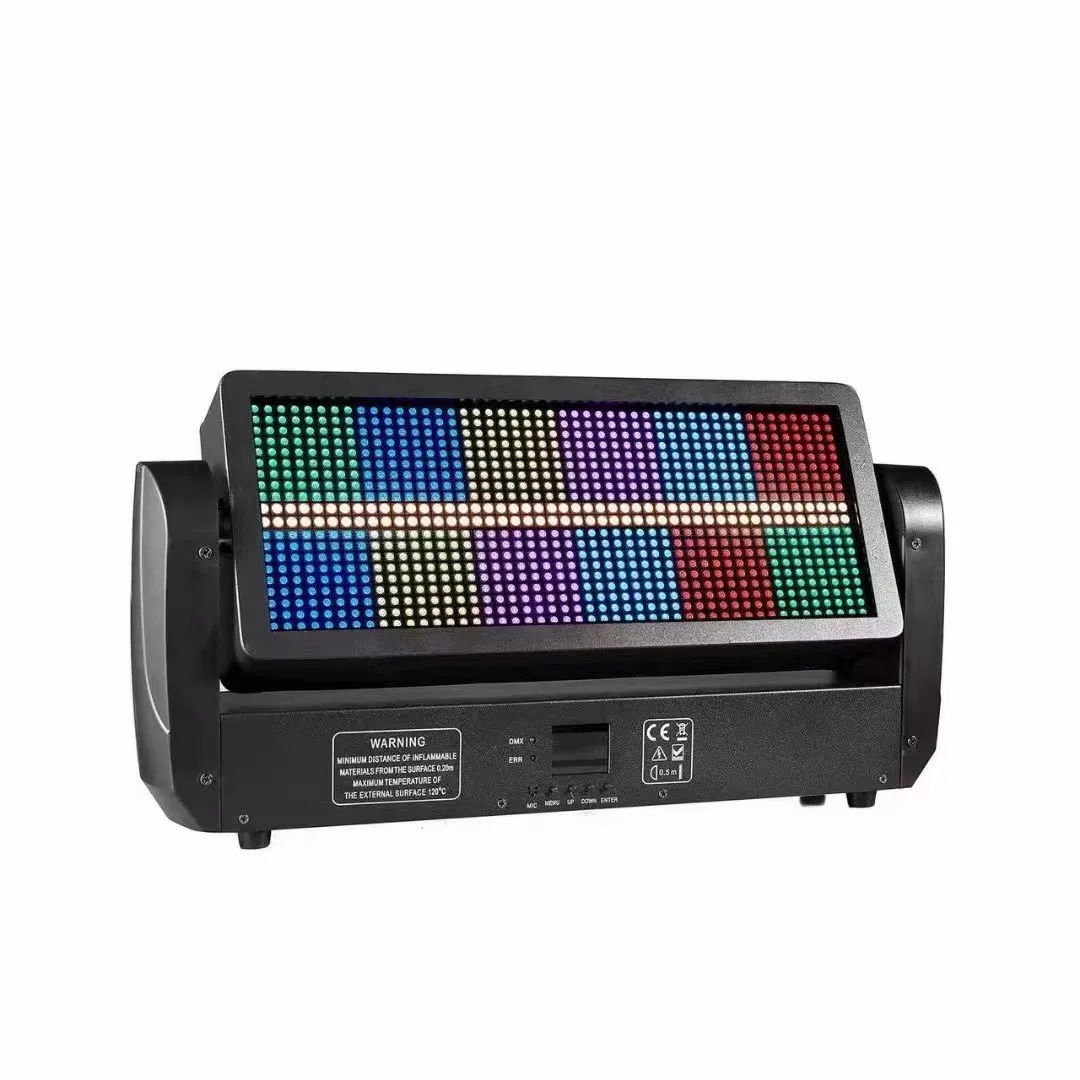 LED Strobe Light DMX Control Factory RGB LED Light Flash Disco Lighting 1000W Full Color Atomic for DJ Club Party Stage