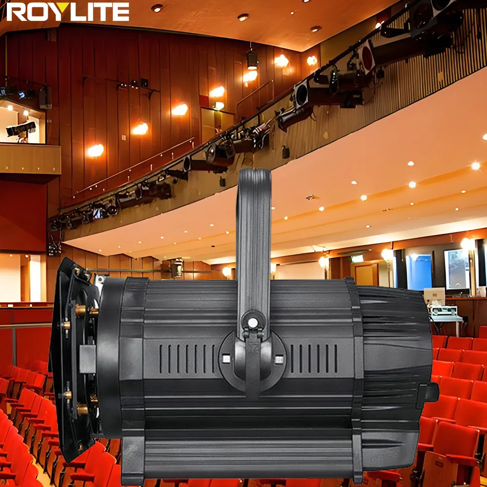 200W 300W DMX Fresnel Lens COB Spotlight Manual Auto Zoom LED PAR Spot Light for Stage