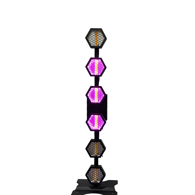 Effect Stage Lighting 6X60W 3in1 with RGB Backlight LED Retro Light