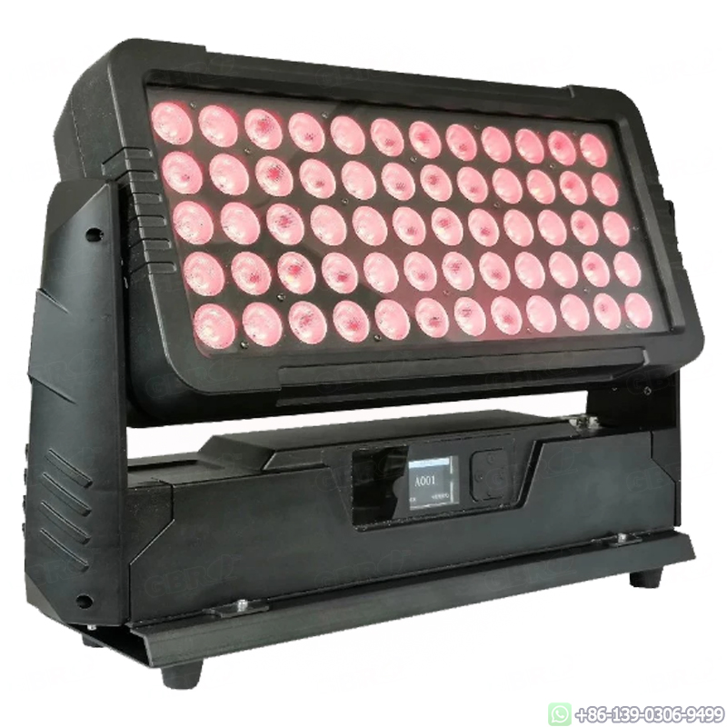 Professional 60*10W RGBW 4in1 LED City Color IP65 Outdoor Wall Washer Waterproof Building Wash Light Disco Stage Lighting