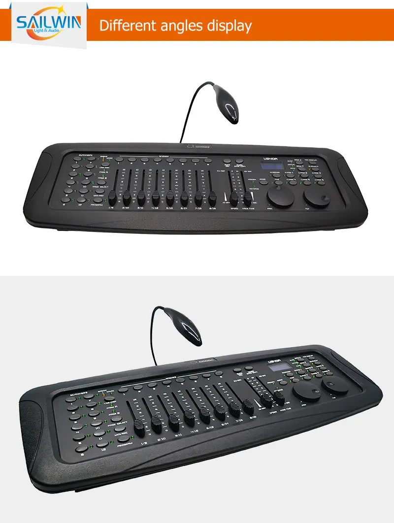 Stage Lighting Console View 4