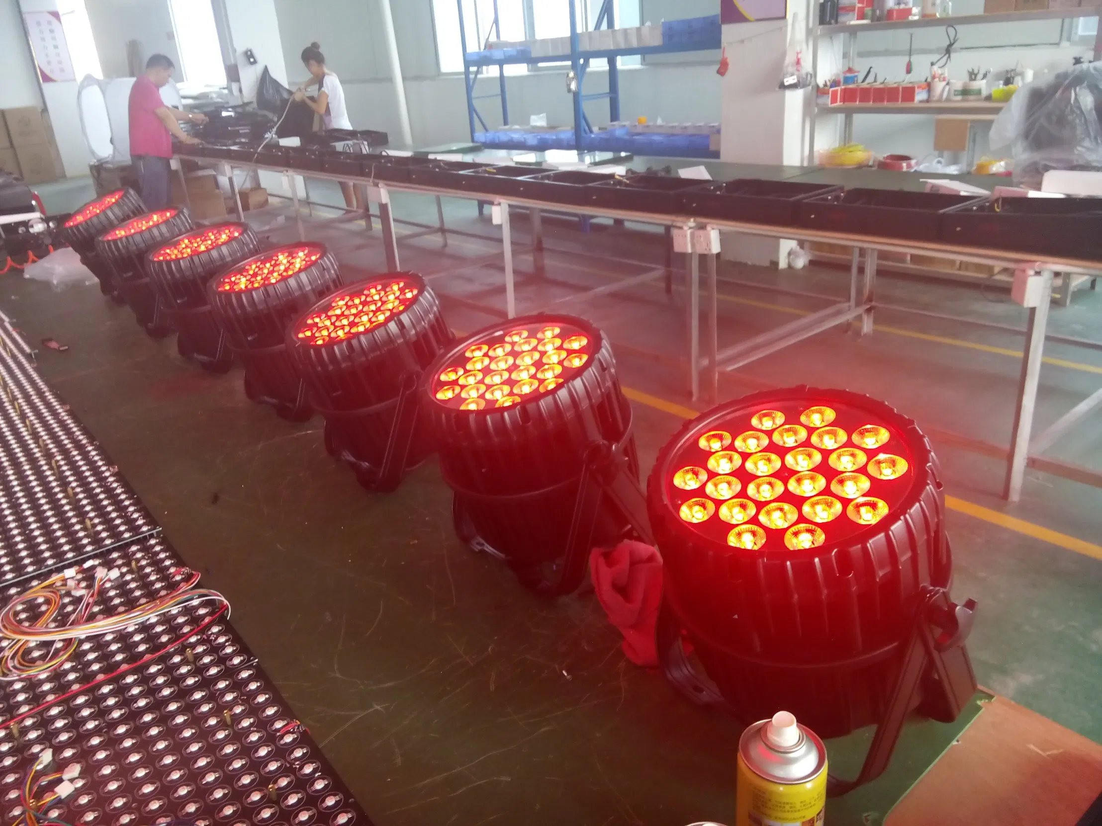 Outdoor IP65 Rgbaw 24*18W DMX LED Stage Lighting for Concert