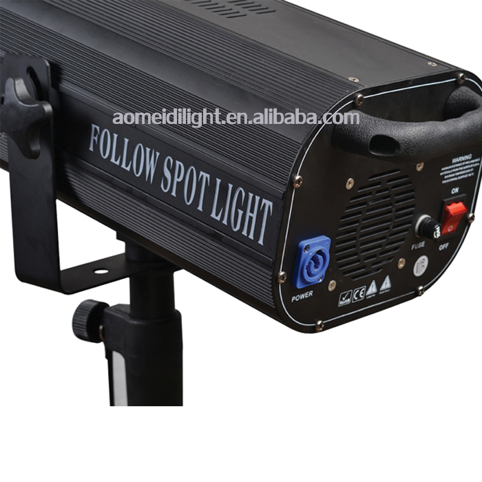 150W Stage Mechancial LED Follow Spot Light for Weddings and Theaters
