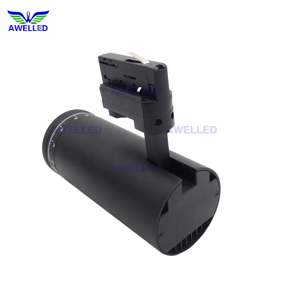 High-Quality 35W 4wires 3 Phase LED Track Light with Adjustable Zoom