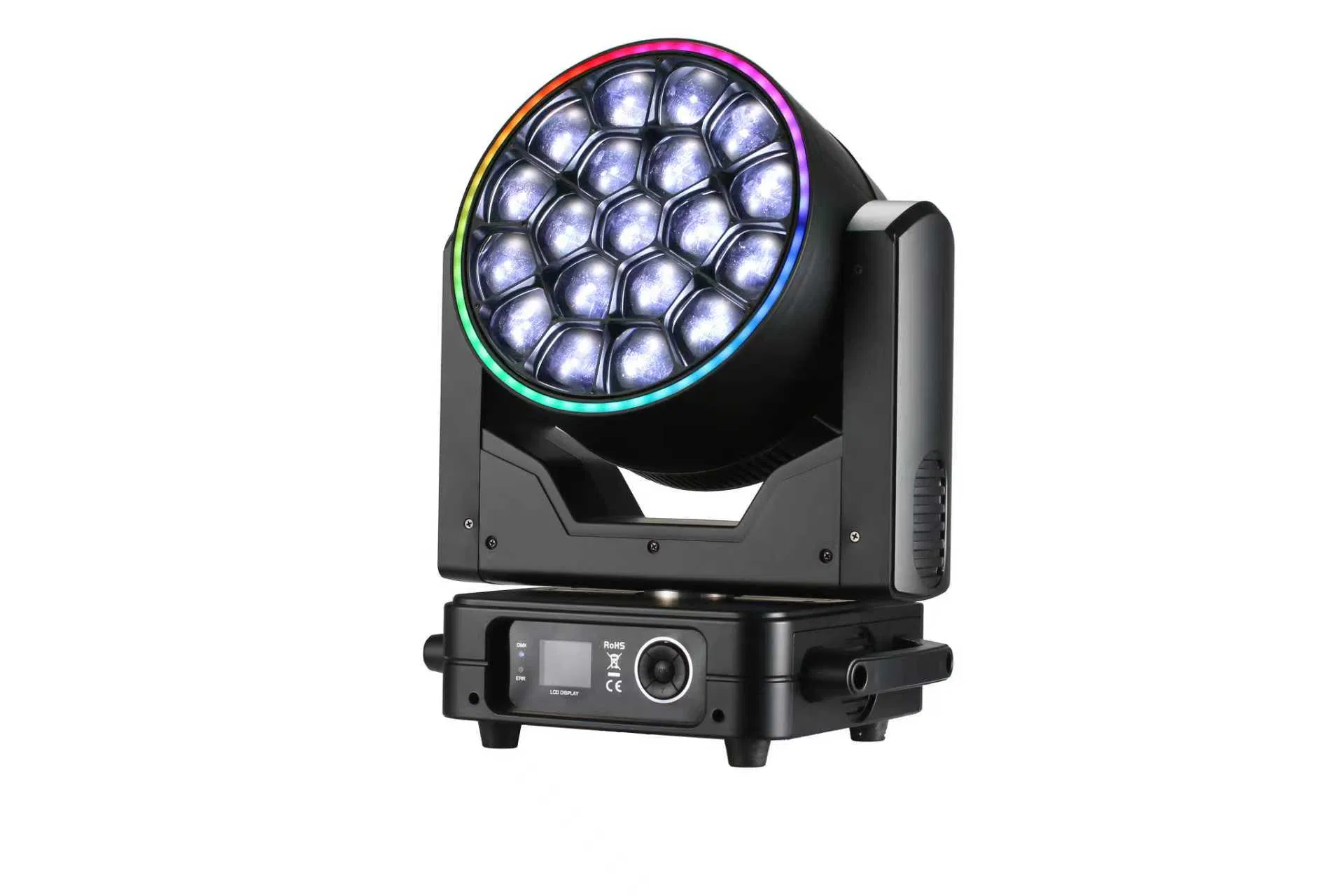 Intelligent 19PCS 40W B-Eye LED Moving Head Zoom Light with Halo
