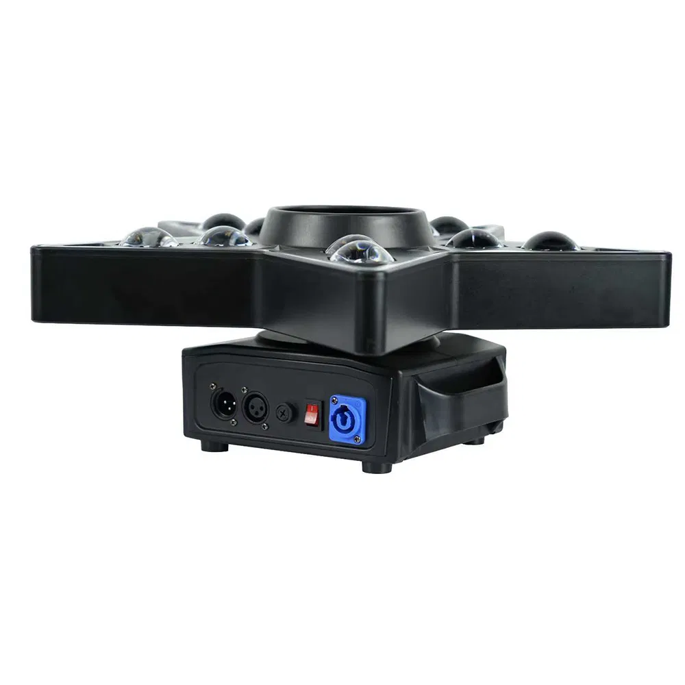 Lighting Products 4PCS*10W+10PCS 4in1+5PCS*5W Gold+98PCS*0.2W 3535 RGB DJ Disco Effect LED Star Beam Moving Head Stage Light