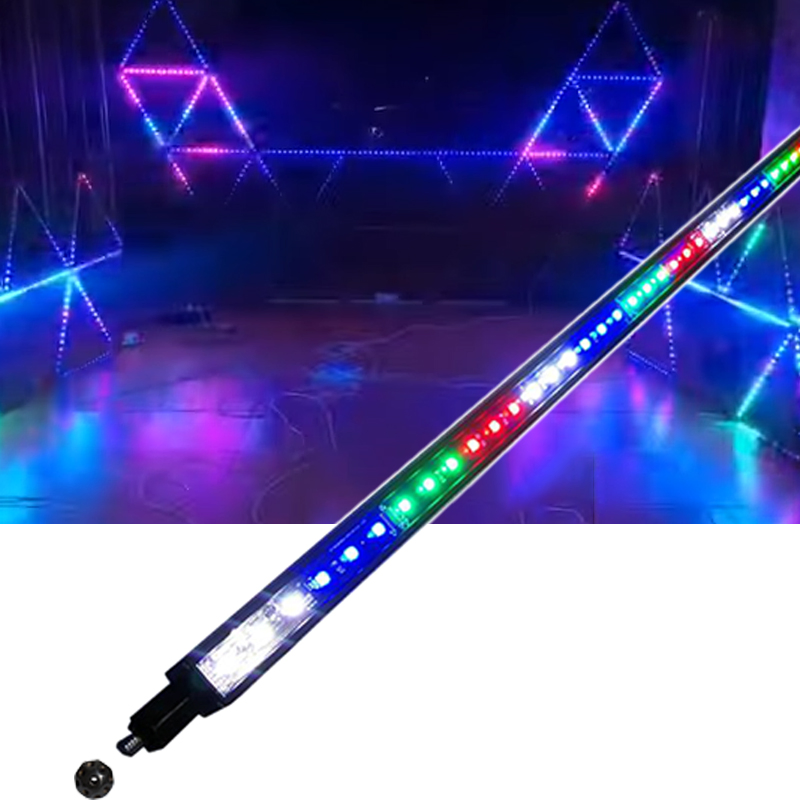 DMX 512 Controlled RGBW Pixel LED Linear Light Strip for Outdoor Stage Lighting
