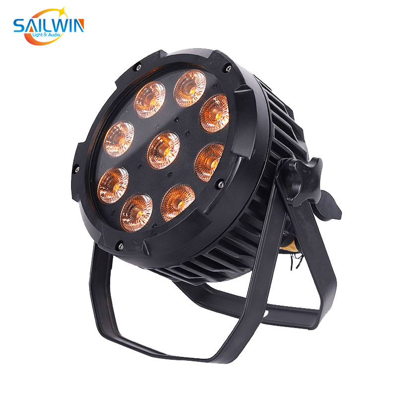 Outdoor Waterproof IP65 LED Battery Powered PAR64 Stage Light Disco Lights
