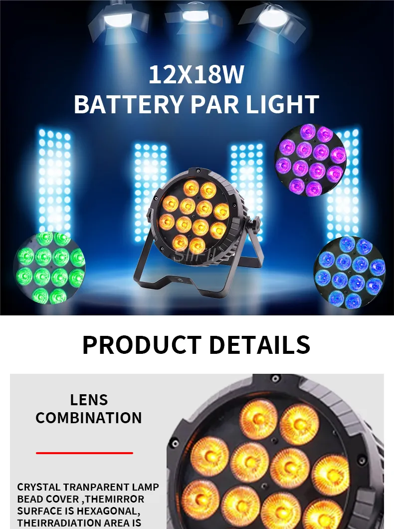 Battery LED PAR Light 1