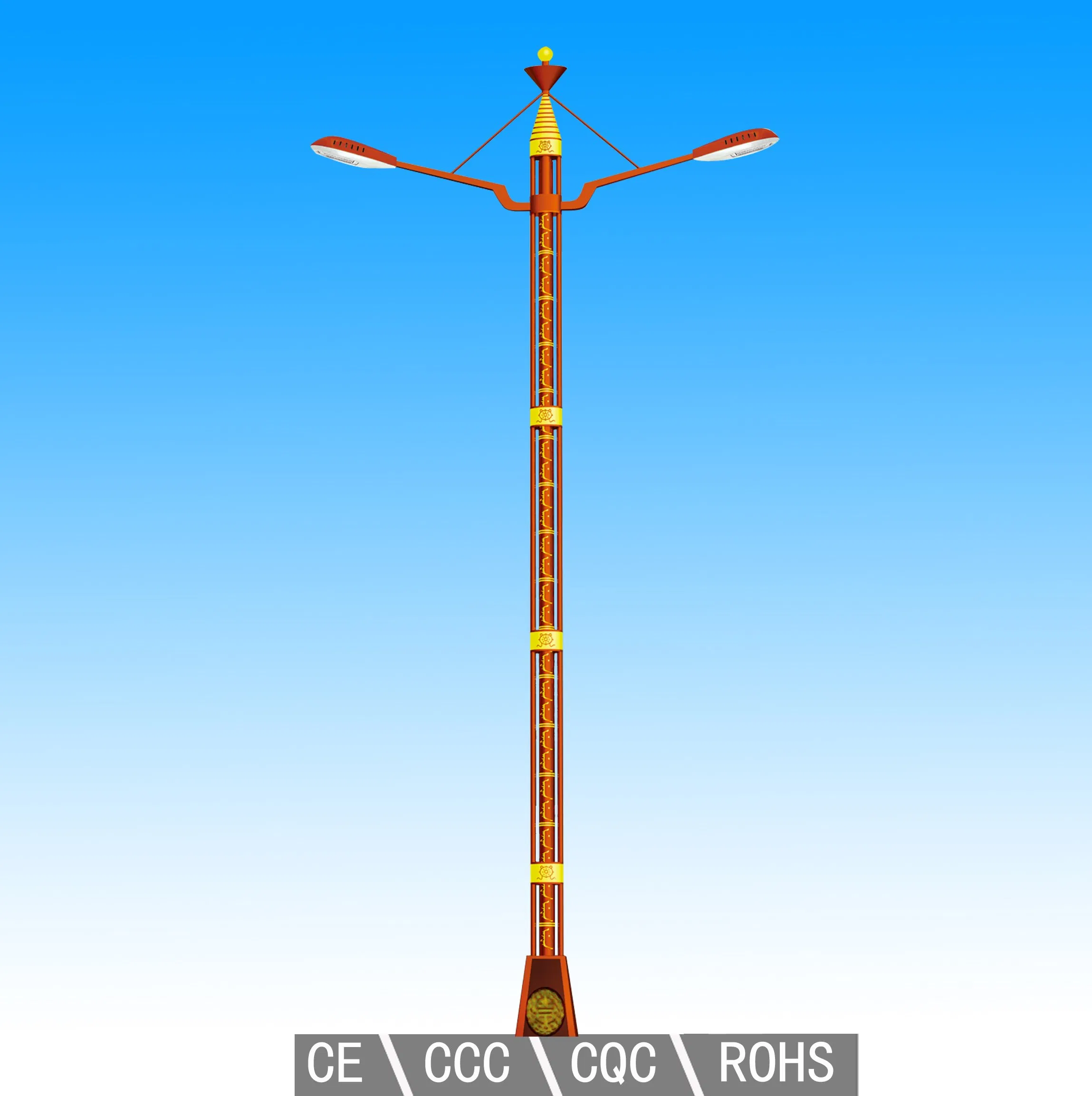 Commercial LED Street Lighting Fixture for Public Spaces